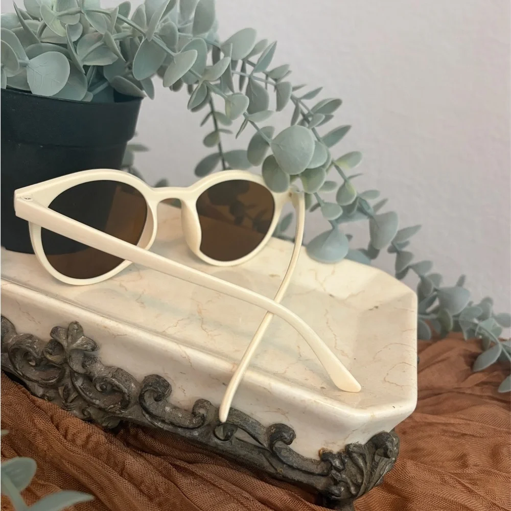 Stylish Cream Kids Sunglasses